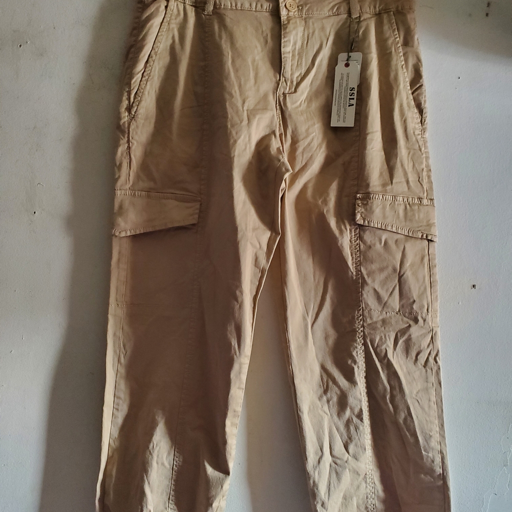 Sanctuary Women's Cargo Pants in Beige